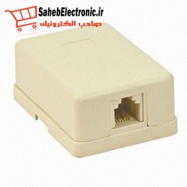 پریز روکار تک خط تلفن