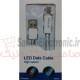 کابل میکرو USB چراغ دار