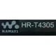 کنترل گیرنده دیجیتال KAWAYI HR-T4305