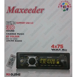 پخش ماشین مکسیدر MX-DL2542