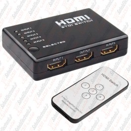 سوئیجر 5 ورودی HDMI کنترلی