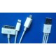 کابل USB موبایل 3 کاره