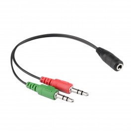 مبدل 2 به 1 هدفون و صدا ( تبدیل هدفون و میکروفون به هدست)